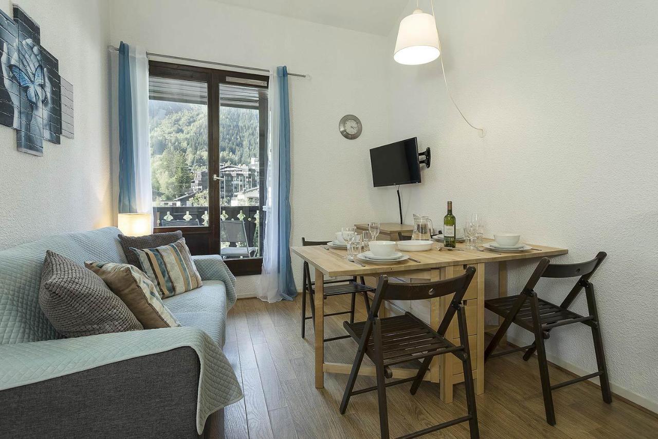 Apartment Forclaz 4B - Alpes Travel - Central Chamonix - Sleeps 4 Eksteriør bilde